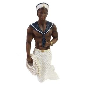 December Diamonds Ornament Navy Soul Merman #55-55109 Holiday 2019 NEW‎ IN BOX